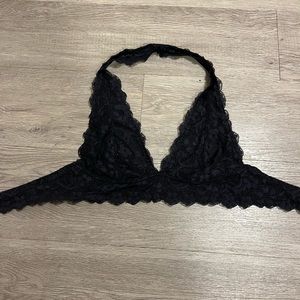 free people lacy bralette halter